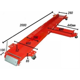 Carrello sposta moto universale