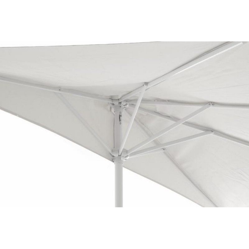 Ombrellone Balcone Pieghevole QUICK STAR – Rettangolare 2x1.25m, Colore Tortora, Con Custodia - 2