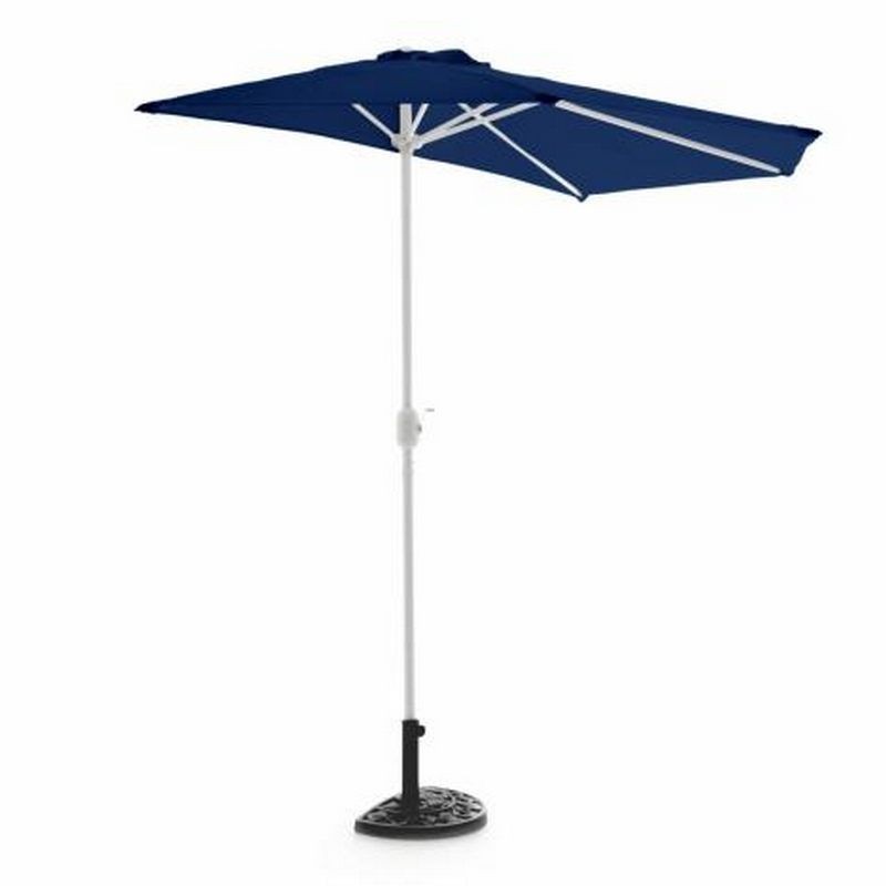 Ombrellone da balcone salvaspazio Parla Plus 135x260x252cm ~ arancio
