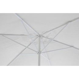 Ombrellone da mercato, terrazzo, balcone 3x2 bianco