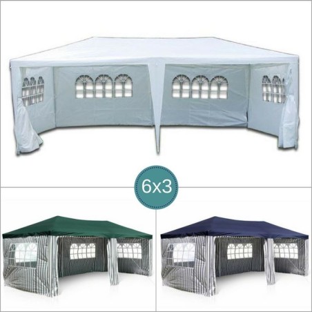 Gazebo da giardino 6x3