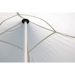 Gazebo pieghevole in alluminio per mercatini 3x3 bianco