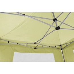 Gazebo pieghevole in alluminio per mercatini 3x3 beige