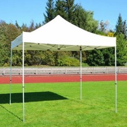 Gazebo pieghevole in alluminio per mercatini 3x3 beige