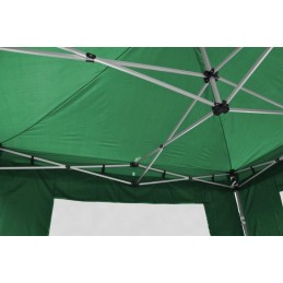 Gazebo pieghevole richiudibile in alluminio 3x3 verde