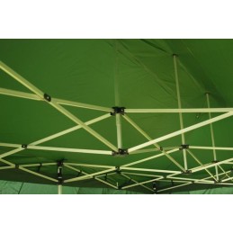 Gazebo pieghevole richiudibile in alluminio 3x6 verde