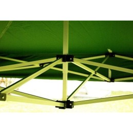 Gazebo pieghevole richiudibile in alluminio 3x6 verde