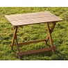 Tavolino pieghevole in legno da giardino per bambini