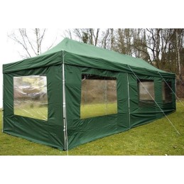 Gazebo pieghevole professionale in alluminio 9x3