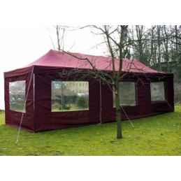 Gazebo pieghevole professionale in alluminio 9x3