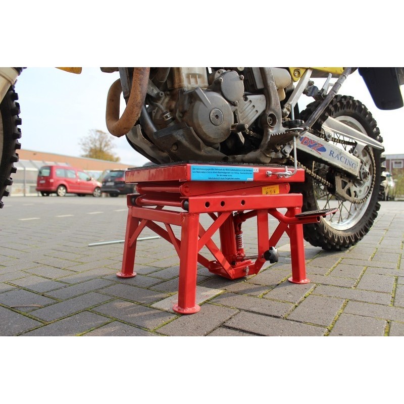 Durhand - Cavalletto Alzamoto A Forbice, Sollevatore Moto, Cavalletto