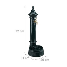 Fontana a colonna da esterno con rubinetto