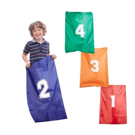 Corsa con i sacchi per bambini