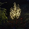 Albero di Natale da esterno con luci led