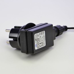 Catena luminosa da esterno con 50 palline led a luce calda