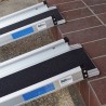 Coppia rampe disabili telescopiche portatili in alluminio