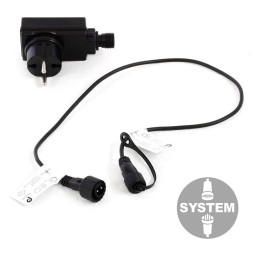 Tenda luminosa di Natale cascata luci led per esterno