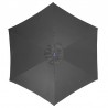 Ombrellone parasole da giardino da 3 metri antracite