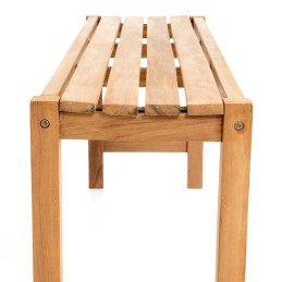 Tavolo con panche da esterno e giardino in legno di teak