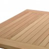 Tavolo in legno di teak da giardino quadrato pieghevole