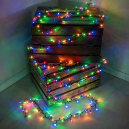 1000 mini lucciole Led multicolor da esterno per illuminazioni di Natale