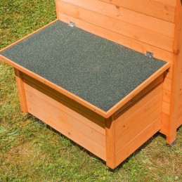 Casetta pollaio per galline da giardino in legno