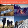 Coperta termica sport, trekking, hiking, trail, running, scialpinismo