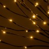 Alberello di Natale luminoso da esterno con 140 luci Led