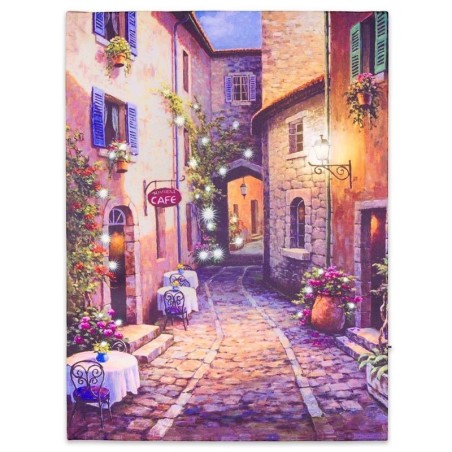 Quadro luminoso Natalizio Città Vecchia