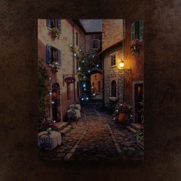 Quadro luminoso Natalizio Centro storico