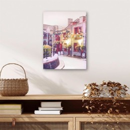 Quadro luminoso Natalizio da parete