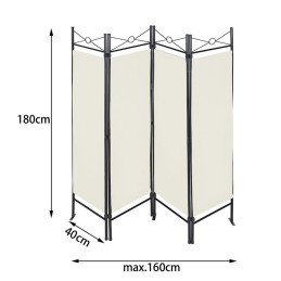 Paravento separè con pannelli divisori