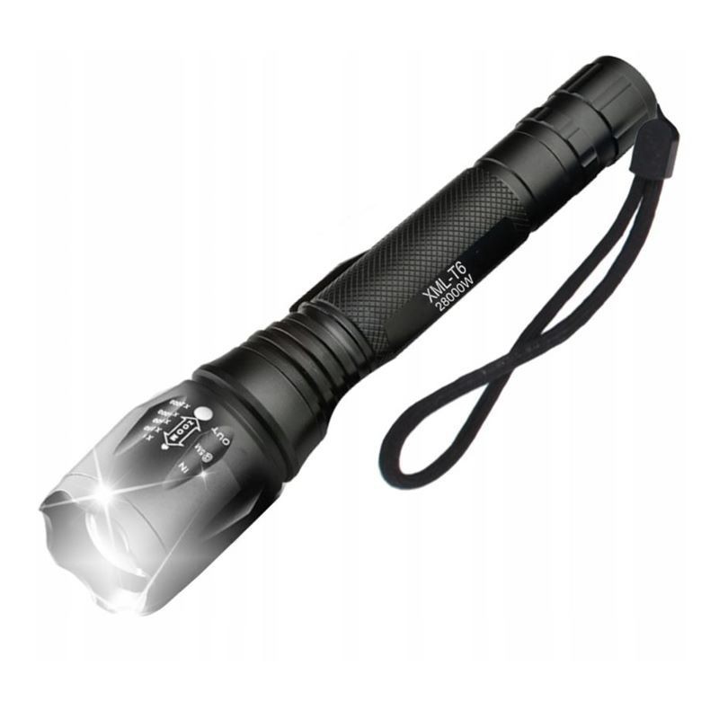 Torcia LED super luminosa torcia USB ricaricabile e batteria - Cina Torcia, torcia USB