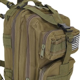 Zaino tattico militare 30 litri per trekking, escursionismo, bushcraft