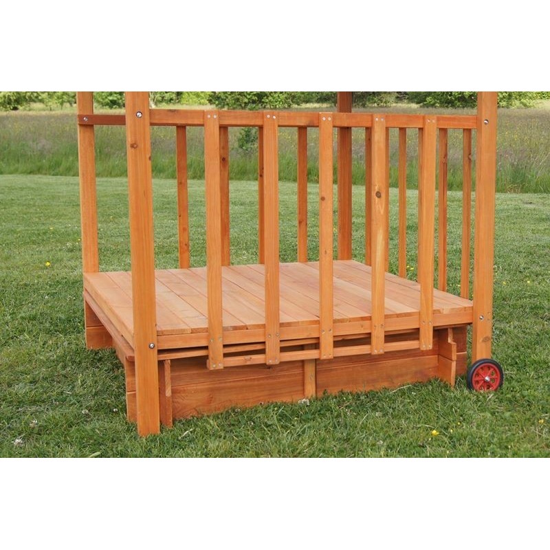 Eli® Kit di casetta per uccelli per bambini in legno di pino da