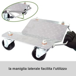 Carrelli per spostare e manovrare l'auto in garage