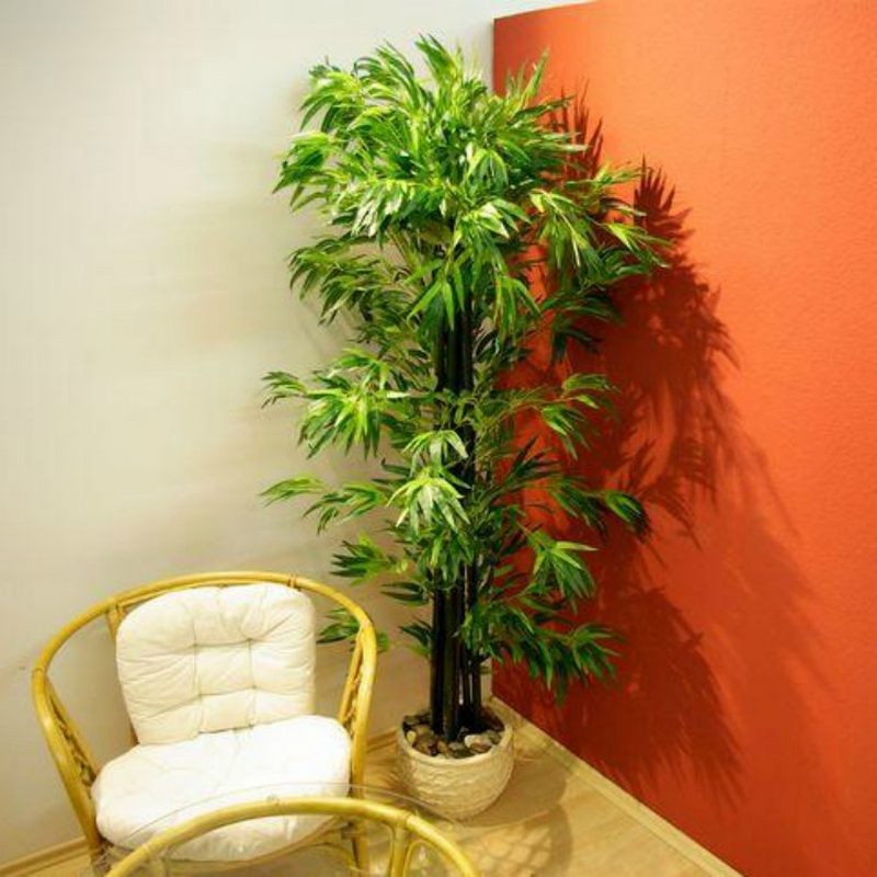 Piante finte artificiali da arredo interno: Bambù 190 cm.