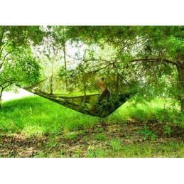 Amaca con zanzariera portatile per bushcraft, trekking, camping