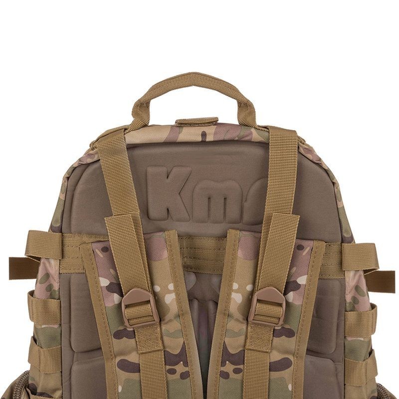 ALGI Borsone Militare Zainibile XL 100 Litri Vegetato Mimetico con