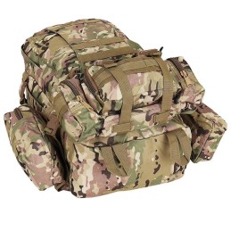 Zaino tattico militare 50 litri mimetico con sistema molle