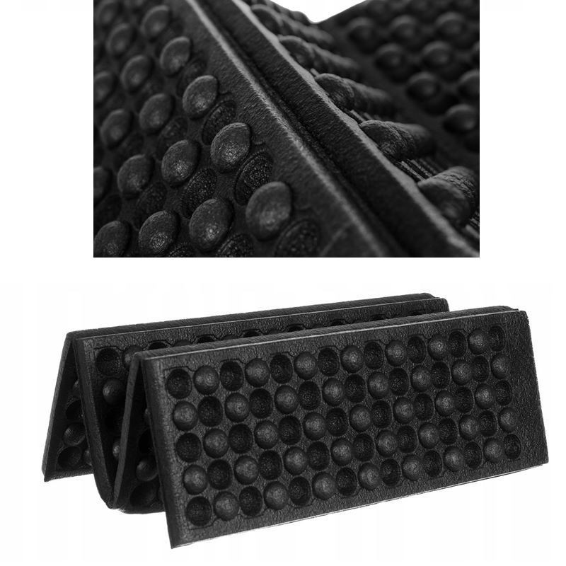 Set Di 4 Cuscini Termici Pieghevoli Per Esterni - Colorati Rosso, Verde, Blu, Viola Con 4 Tasche Nere - 4