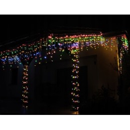 Tenda luminosa di Natale da esterno 300 Led 12 metri