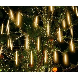 Meteore luminose di Natale con 288 luci led effetto nevicata