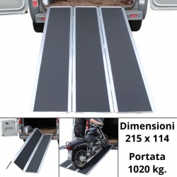 Rampe di carico in alluminio per moto, auto e disabili - Emporio Genova
