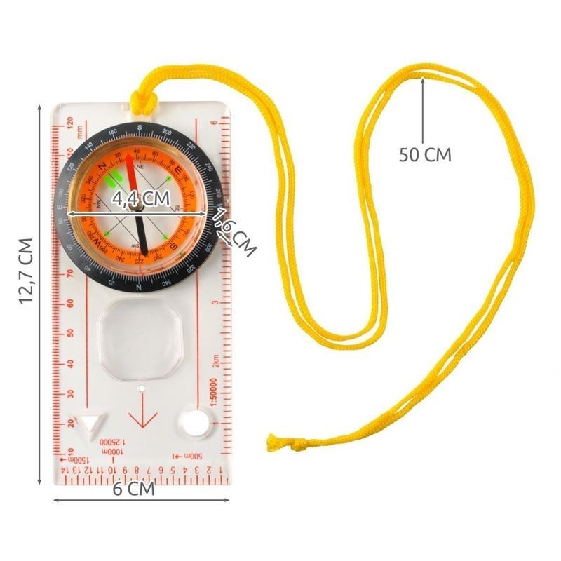 20 Bussole Tascabili Riempite D’Olio – Mini Kit Sopravvivenza Per Bambini Ed Escursioni, Orientamento Preciso Per Campeggio E Attività Outdoor (Diametro 20mm) - 3
