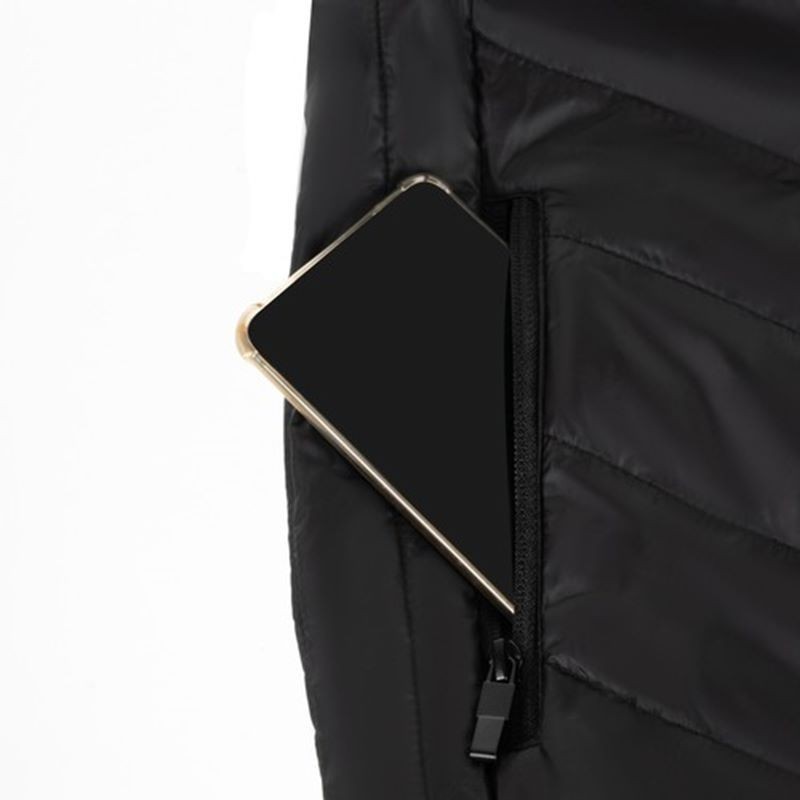 ORORO Gilet Riscaldato Uomo Con Power Bank - Leggero, Resistente All'Acqua, Per Trekking E Campeggio (Batteria Non Inclusa) - 2