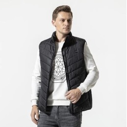 Gilet riscaldato da uomo per moto, trekking, outdoor