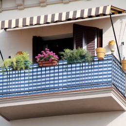 Telo privacy per ringhiera balcone frangivento e frangivista