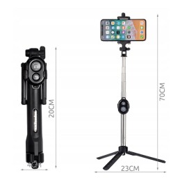 Selfie stick treppiedi per smartphone