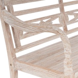 Panca in legno di teak shabby chic da esterno